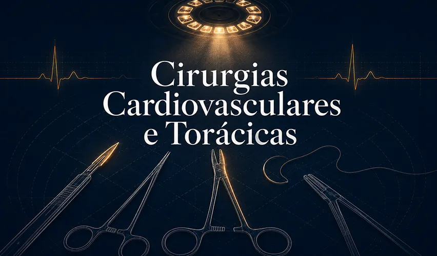 Combo Cirurgias Cardiovasculares e Torácicas - Prof. Rômulo Ferreira